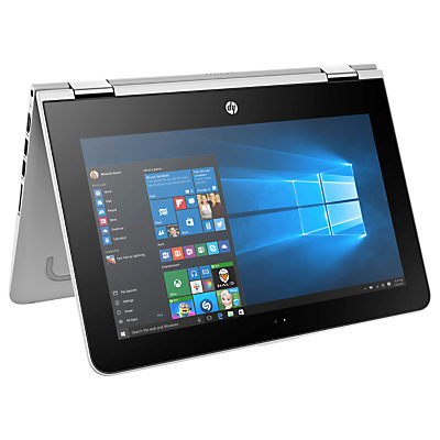 HP Pavilion x360 11-u006na Convertible Laptop, Intel Pentium, 4GB RAM, 1TB, 11.6 Touch Screen